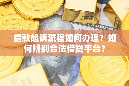 武汉借款起诉流程如何办理？如何辨别合法借贷平台？