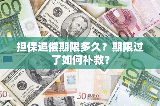 武汉担保追偿期限多久？期限过了如何补救？