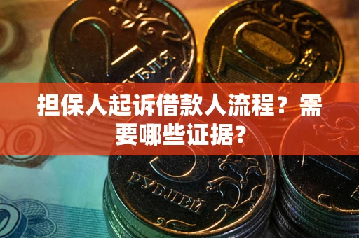 武汉担保人起诉借款人流程?需要哪些证据? 武汉担保人起诉借款人流程?需要哪些证据?