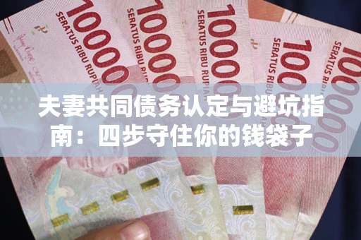 武汉夫妻共同债务认定与避坑指南：四步守住你的钱袋子