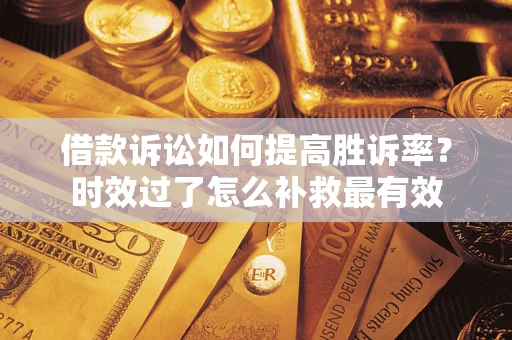武汉借款诉讼如何提高胜诉率？时效过了怎么补救最有效