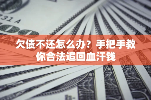武汉欠债不还怎么办?手把手教你合法追回血汗钱 武汉欠债不还怎么办?手把手教你合法追回血汗钱