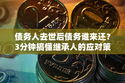 武汉债务人去世后债务谁来还？3分钟搞懂继承人的应对策略