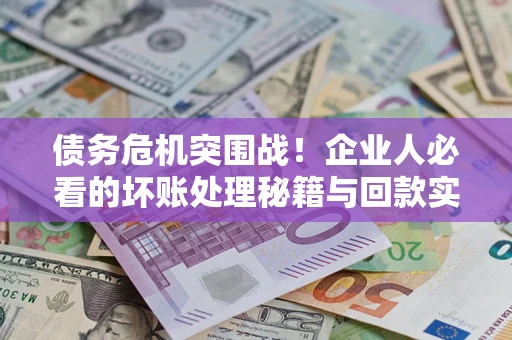 武汉债务危机突围战！企业人必看的坏账处理秘籍与回款实战指南